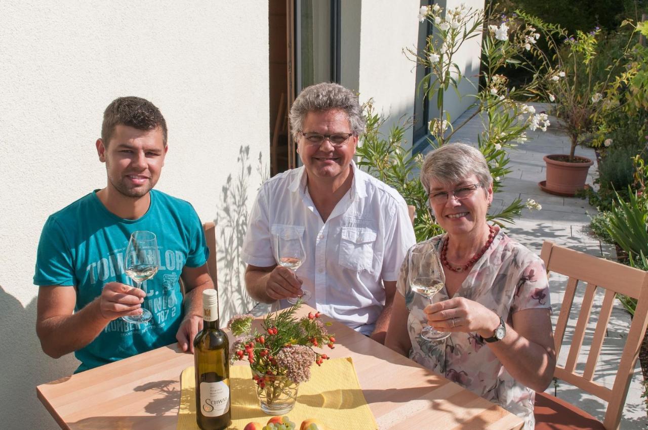 Pension Weingut Schwab Thüngersheim Esterno foto